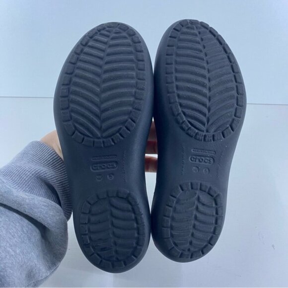 CROCS Kadee Ballet Flats in Black Women’s Size 5 - Picture 3 of 11